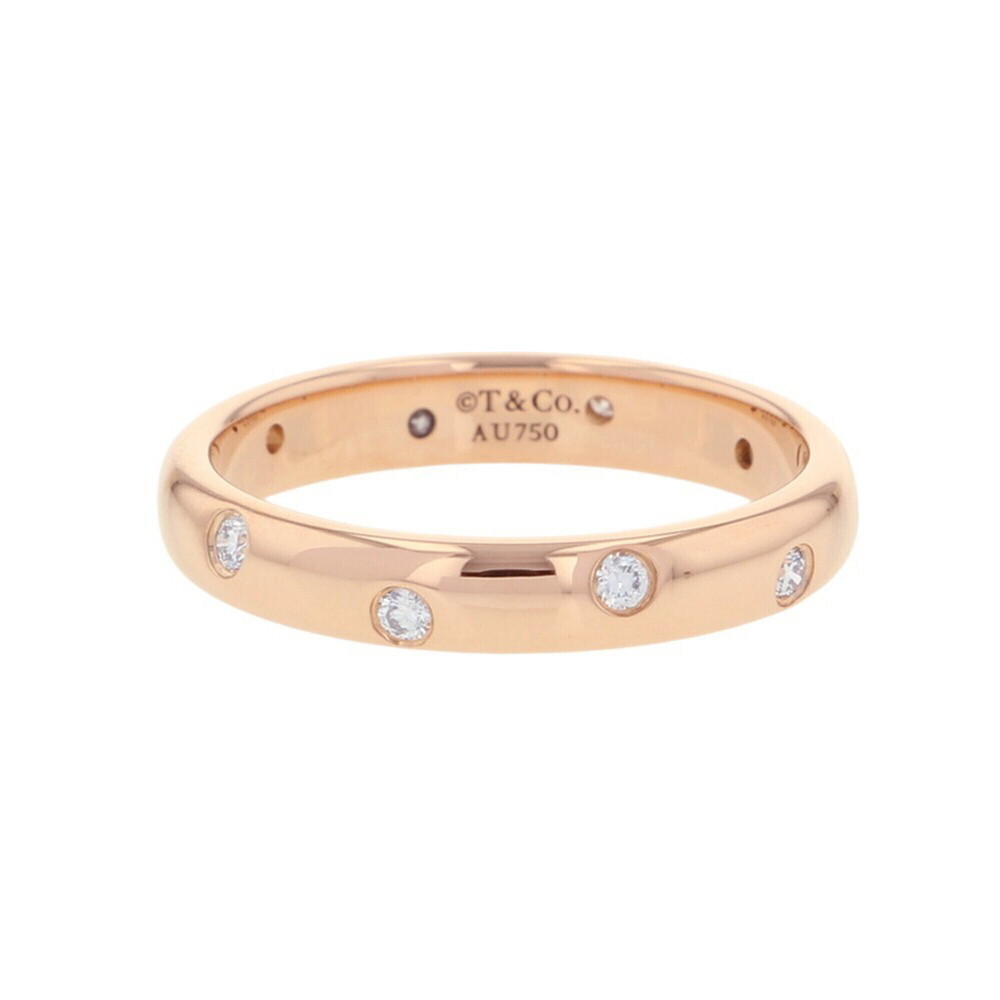 TIFFANY & CO. 18k Gold Diamond Ring